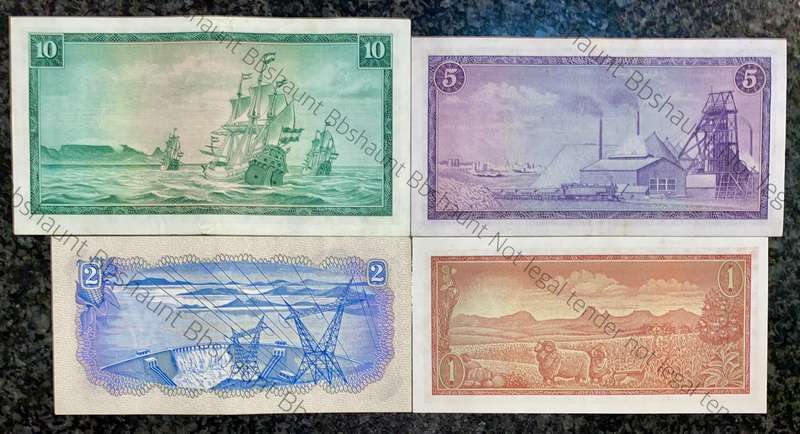 Complete Set TW De Jongh R10 to R1 - good condition 1967-1975(1 bid takes all)