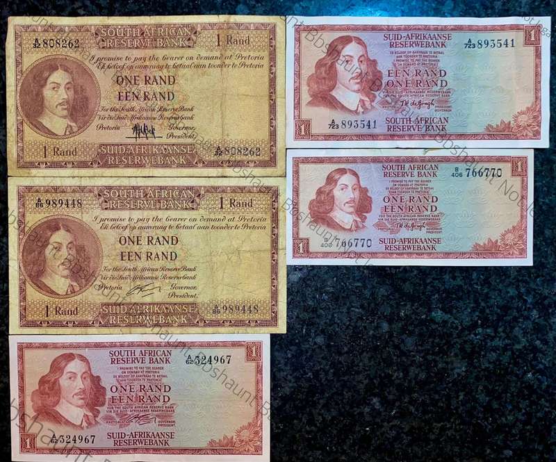 Complete Set R1 - All Governor's - 1961-1975 (1 bid takes all)