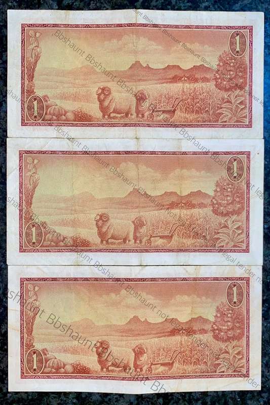 G Rissik. R1 -- A5-A23-A59 -- 2nd issue 1966(1 bid takes all)