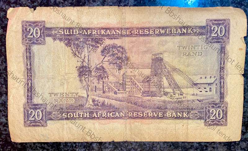 MH De Kock. R20 - 4th issue 1961 -- D1