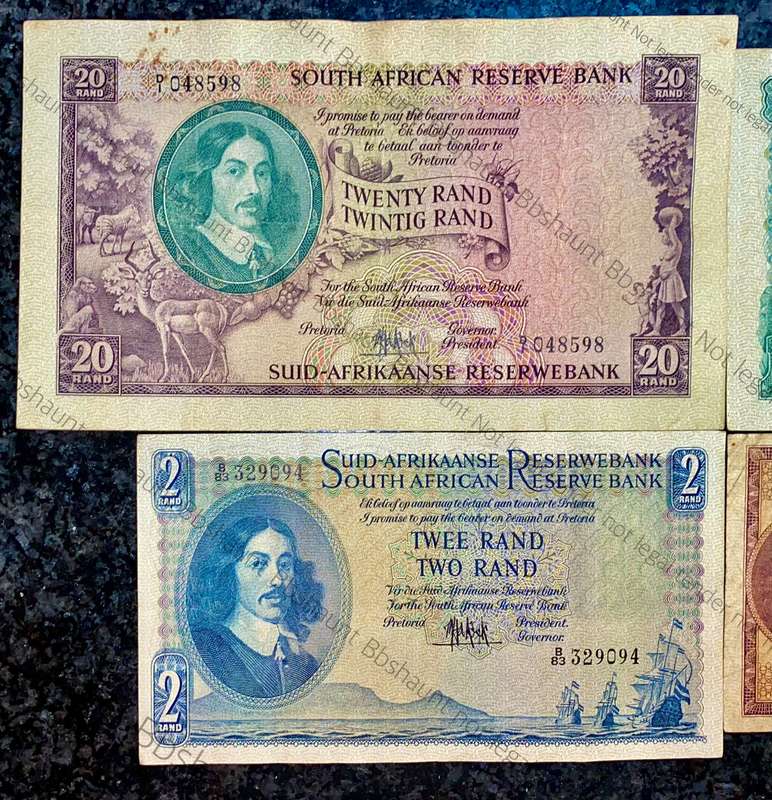 COMPLETE SET OF MH DE KOCK & DECIMALS R20 - D1 TO R1 - A32 -- 4TH ISSUE 1961(1 BID TAKES ALL)