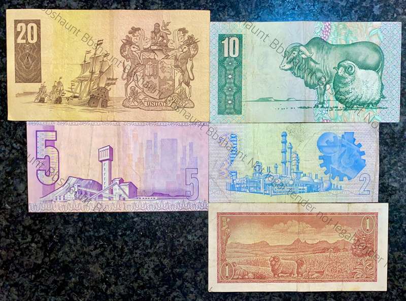 Complete Set TW De Jongh R20 to R1 - 4th issue 1978 (R1 -- 1967) (1 bid takes all)