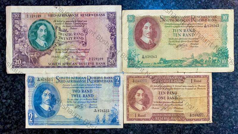 complete set G Rissik R20 to R1 - 1st issue 1962 (1 bid takes all)