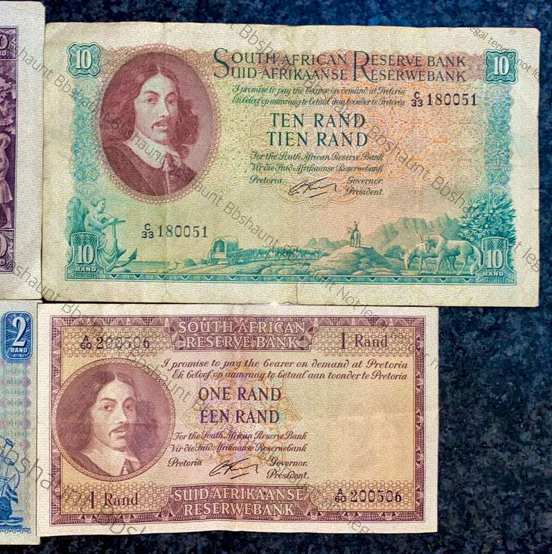 Complete set G Rissik R20 to R1 - 1st issue 1962(1 bid takes all)