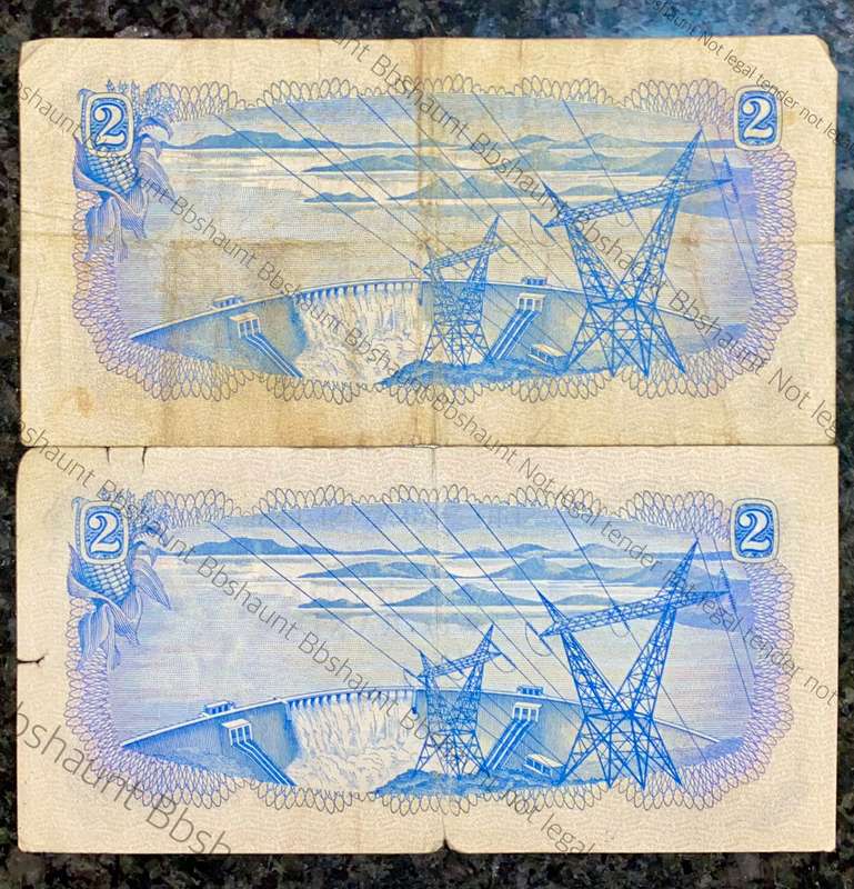 Tw De Jongh set R2 - springbuck wtm 2nd issue 1974 (1 bid takes all)