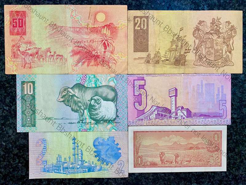 Complete Set CL Stals R50 to R2AA - 1st issue 1990 (R1 TW De Jongh)( 1 bid takes all )