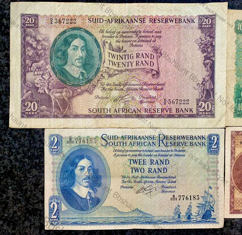 complete set G Rissik R20 to R1 - 1st issue 1962(1 bid takes all)