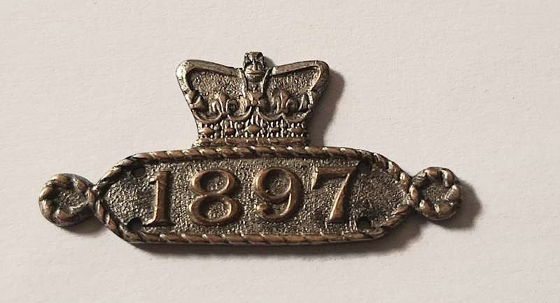 **RARE: 1897 Queen Victoria. 925 Silver 'Diamond Jubilee ' Medal Device. **