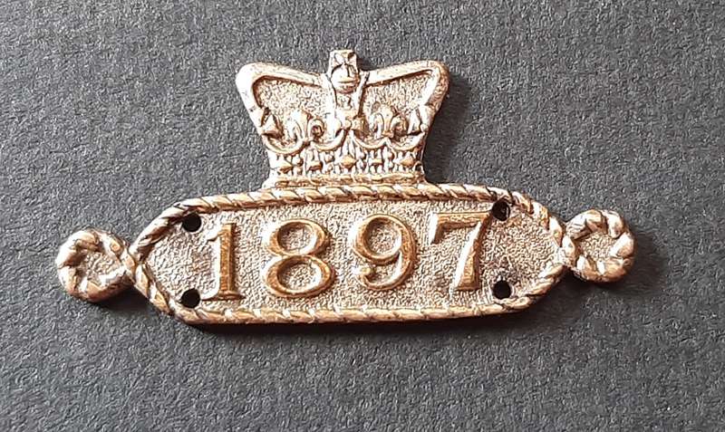 **RARE: 1897 Queen Victoria. 925 Silver 'Diamond Jubilee ' Medal Device. **