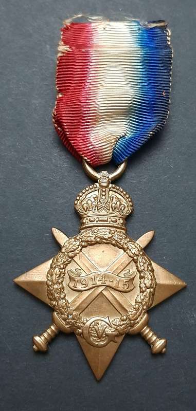 **WW1: R.A.M.C 1914-15 Star Medal w/ Ribbon ( Att. SGT.).**