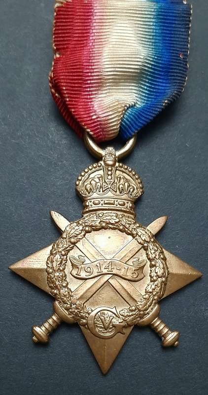 **WW1: R.A.M.C 1914-15 Star Medal w/ Ribbon ( Att. SGT.).**