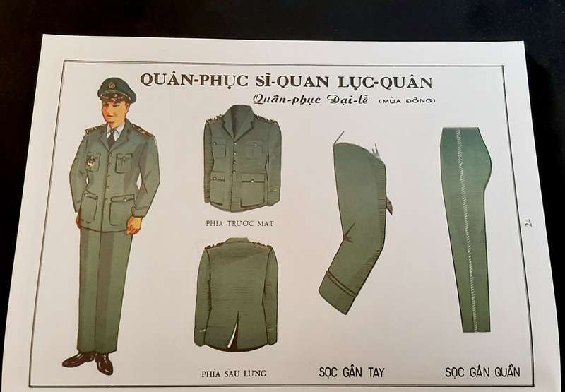 **RARE: 1971 Uniforms of South Vietnam (1994) Reprint- Fully Illustrated. **