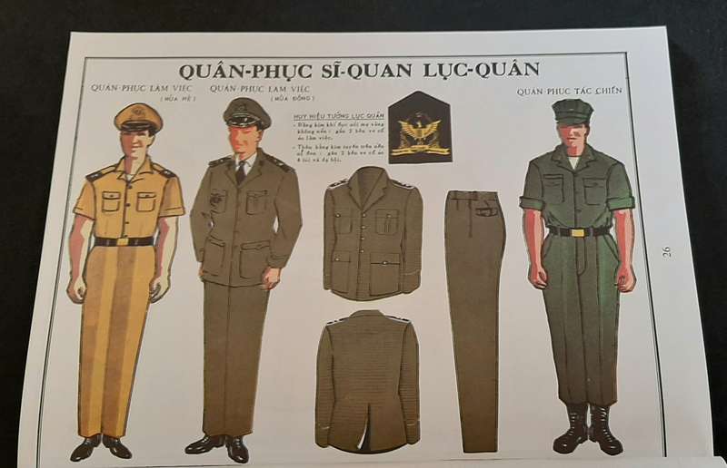 **RARE: 1971 Uniforms of South Vietnam (1994) Reprint- Fully Illustrated. **