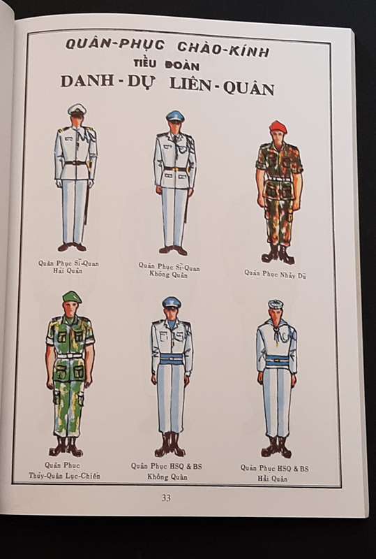 **RARE: 1971 Uniforms of South Vietnam (1994) Reprint- Fully Illustrated. **