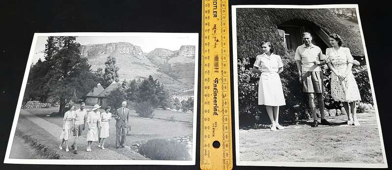 **RARE: 1947 Royal Visit to South Africa Official Photograph Lot #2 (SA Railways).**