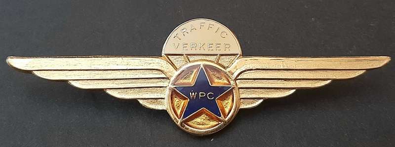 **RARE: Pre-1994 Kempton Park Traffic Dept. Parachute Wings ( All Pins).**
