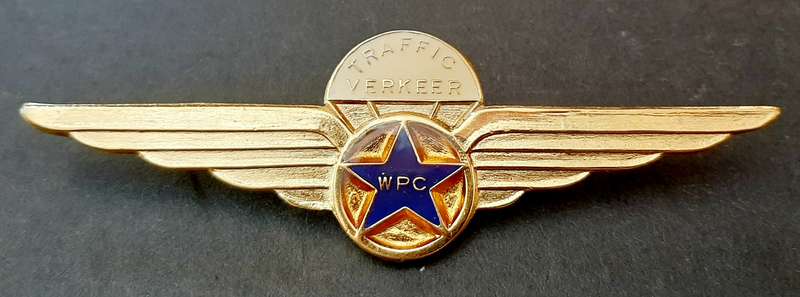 **RARE: Pre-1994 Kempton Park Traffic Dept. Parachute Wings ( All Pins).**