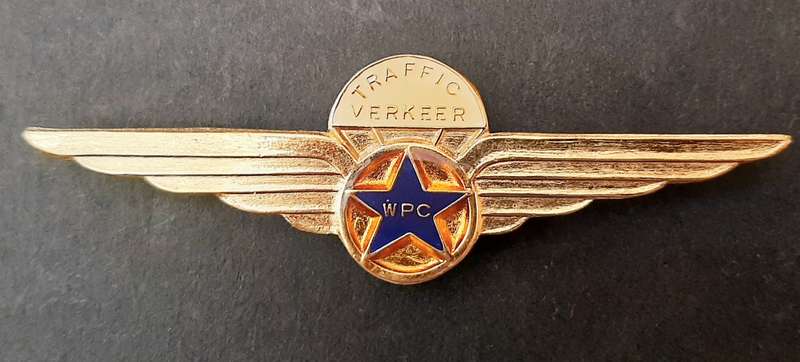 **RARE: Pre-1994 Kempton Park Traffic Dept. Parachute Wings ( All Pins).**