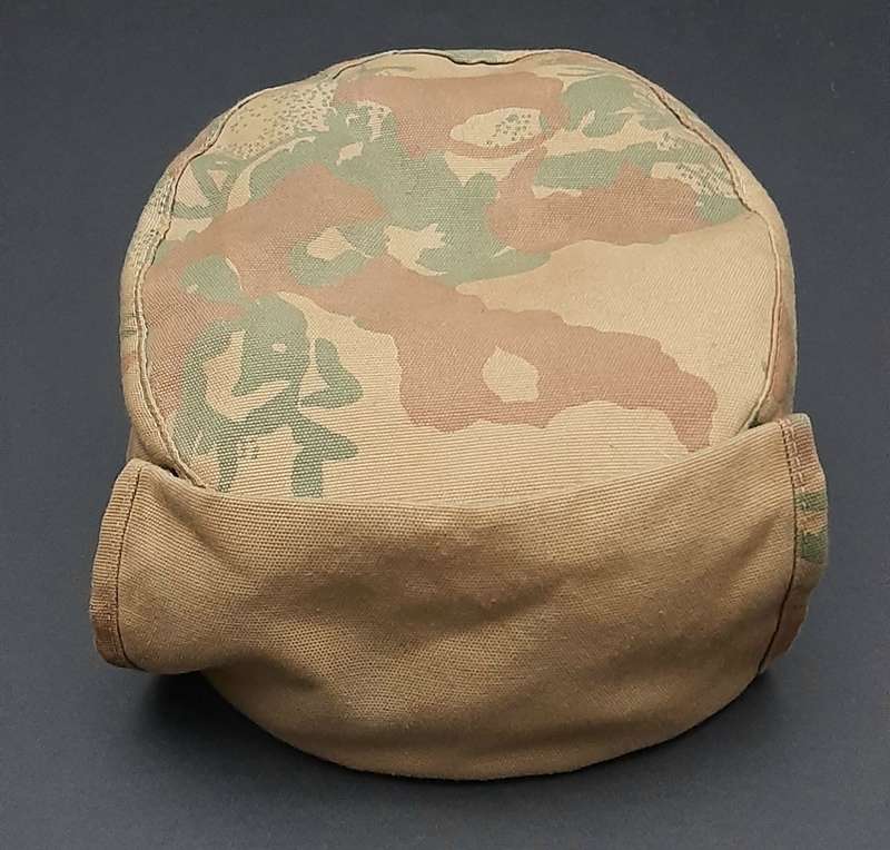 **Border War : 1980s Fielddress 2nd Patt. Camouflage Cap w/ Neckflap**