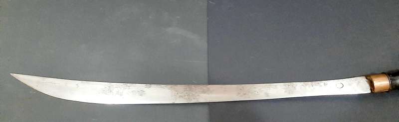 **RARE: Mid-20th Century Burmese 'Dha' Tribal Sword w/ Scabbard(0.97m).**
