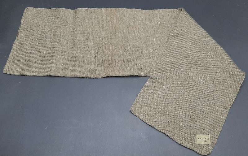 **RARE: WW2 UDF Serviceman's Issue Woollen Scarf (Lalimli, 1942).**