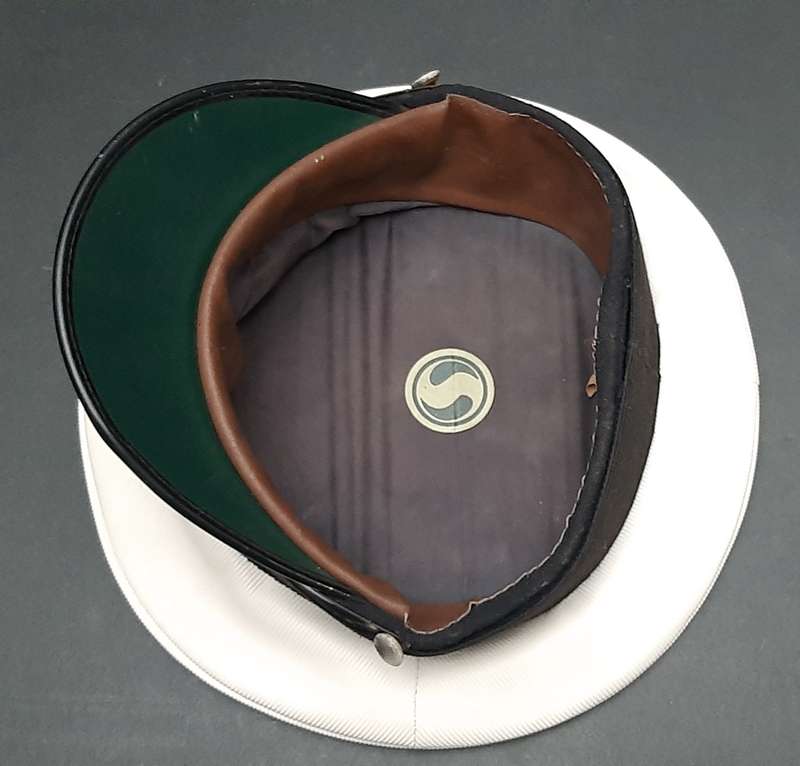 Border War 1980s SA Navy Commissioned Officer's Deck Cap with Bullion Insignia Medium