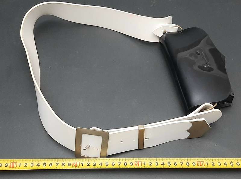 Border War: 1980s SADF 'Durban Light Infantry' Cartridge Box with Sling