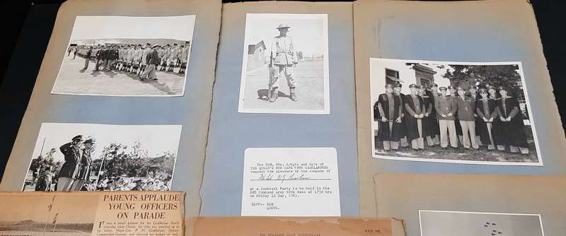 **RARE: BORDER WAR 1980s SADF  Maj.General D.J. Mortimer Photograph Lot #1 **