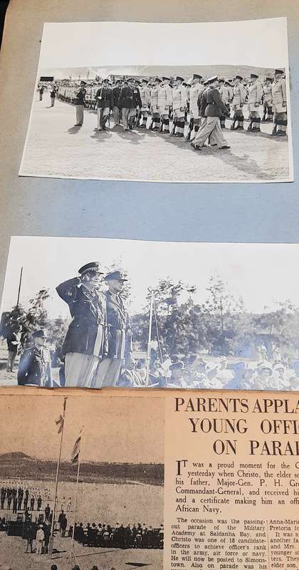 **RARE: BORDER WAR 1980s SADF  Maj.General D.J. Mortimer Photograph Lot #1 **