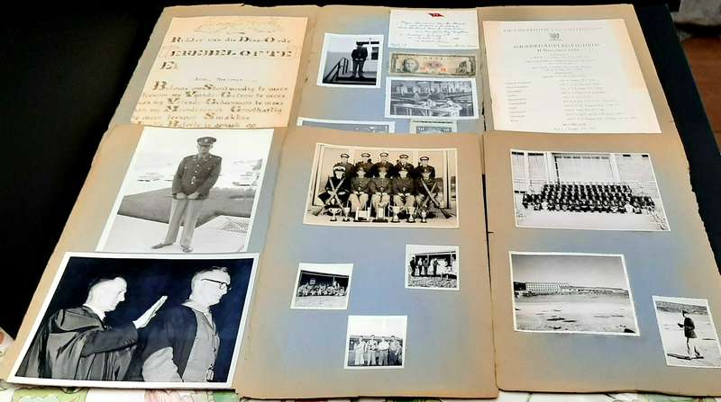 **RARE: BORDER WAR 1980s SADF  Maj.General D.J. Mortimer Photograph Lot #1 **