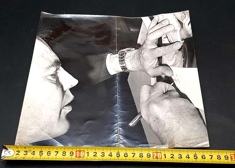 **RARE: 1967/68 Dr. Chris Barnard & Heart Team Press-Release Photograph Lot#3  **