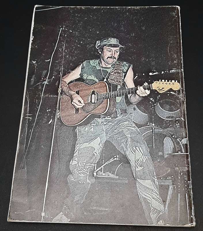 **Rhodesian Bush War: 1970s Rhodesian Armed Forces 'Troopie Songs' Music Book S/cover (USED).**