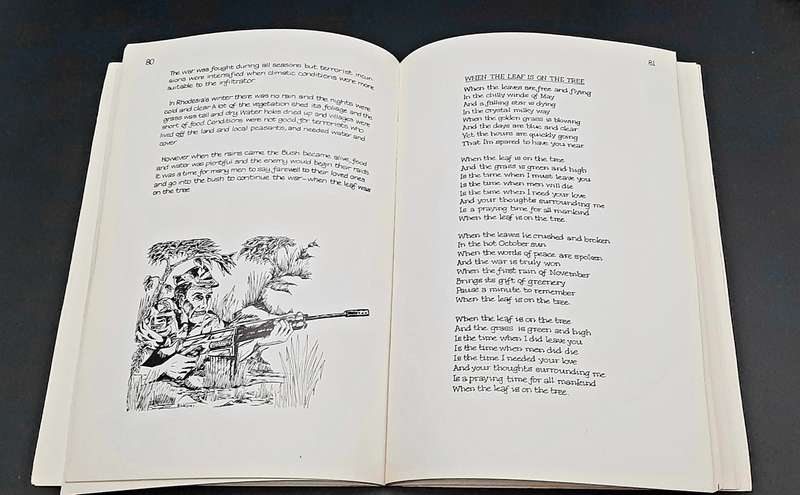 **Rhodesian Bush War: 1970s Rhodesian Armed Forces 'Troopie Songs' Music Book S/cover (USED).**