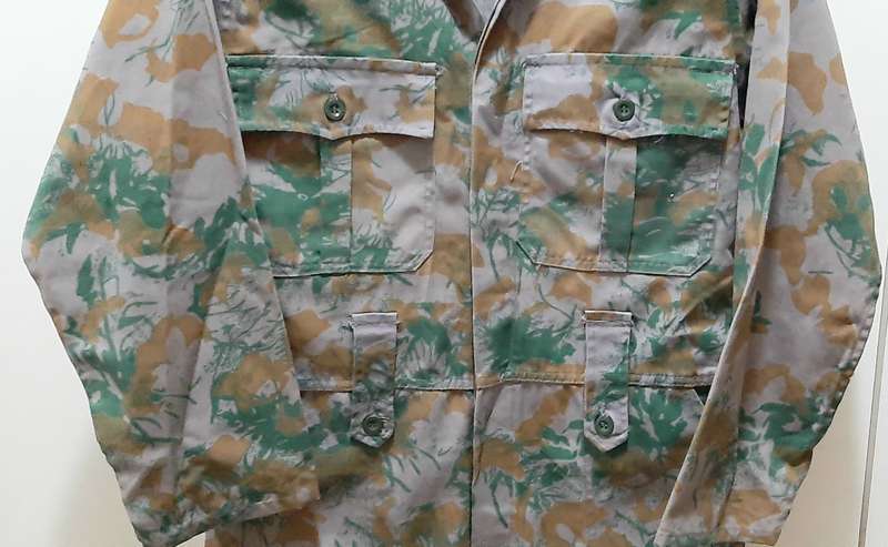 **Border War: 1980s KwaZulu Police Unissued Camouflage Fielddress Coverall (Medium).**