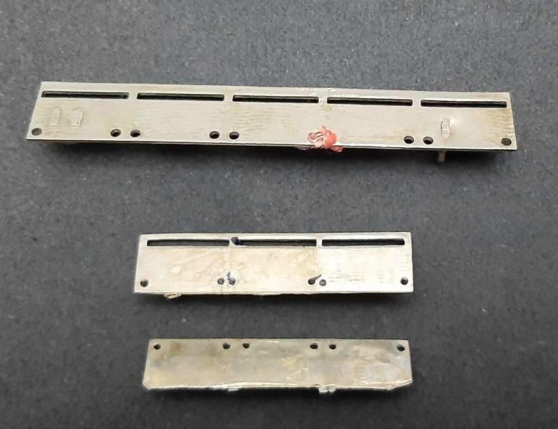 **WW2 : Lot 3 x Miniature Medal Mounting Bars ( No Pins).**