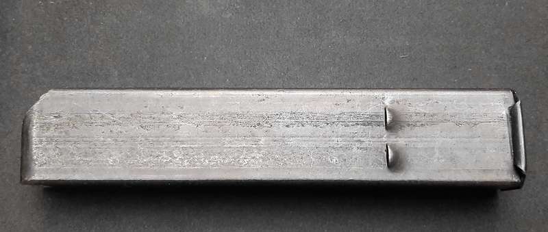 **Border War: 1980s SA Railway Police Task Force Uzi 9mm Steel Magazine**