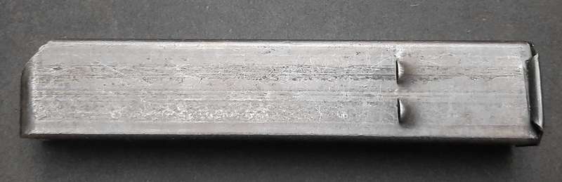 **Border War: 1980s SA Railway Police Task Force Uzi 9mm Steel Magazine**