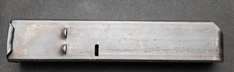 **Border War: 1980s SA Railway Police Task Force Uzi 9mm Steel Magazine**