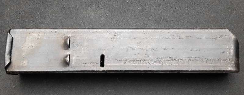 **Border War: 1980s SA Railway Police Task Force Uzi 9mm Steel Magazine**