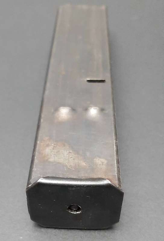 **Border War: 1980s SA Railway Police Task Force Uzi 9mm Steel Magazine**