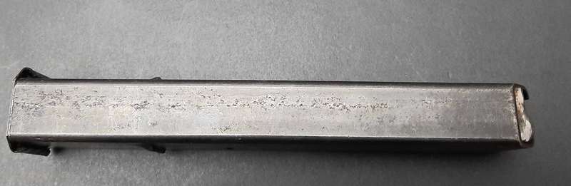 **Border War: 1980s SA Railway Police Task Force Uzi 9mm Steel Magazine**