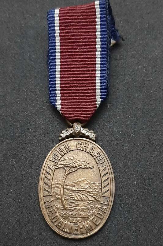 ** SADF Pre-1961: John Chard Miniature Medal w/ Ribbon. **