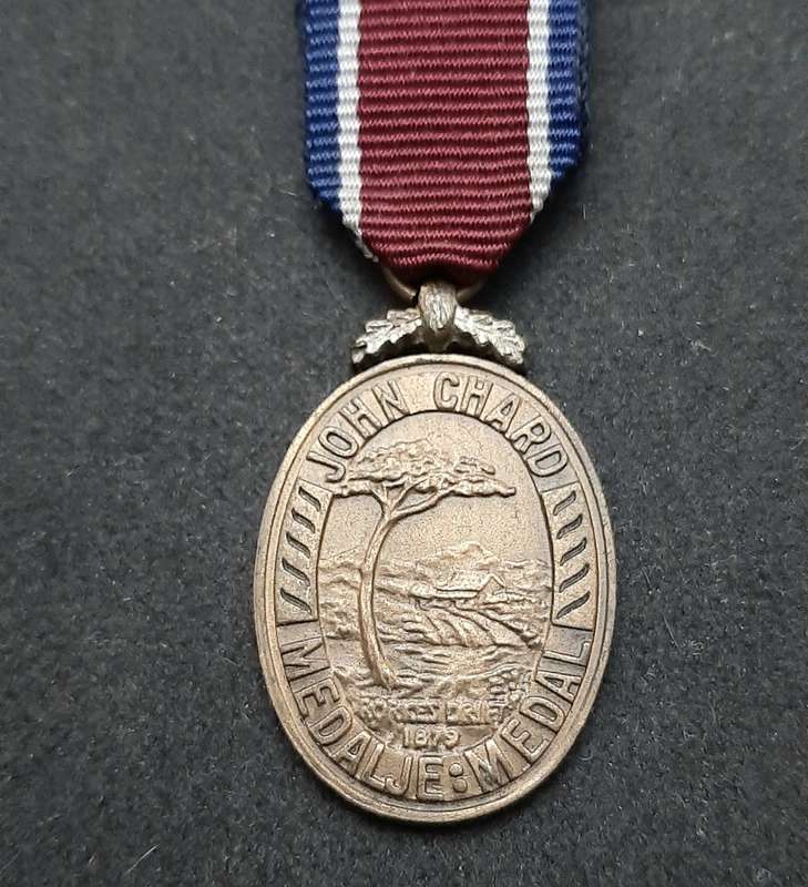 ** SADF Pre-1961: John Chard Miniature Medal w/ Ribbon. **
