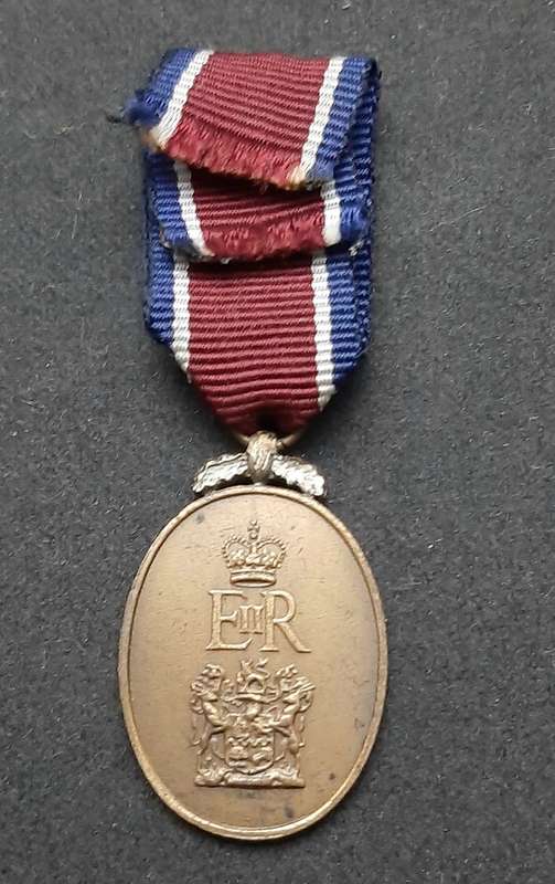 ** SADF Pre-1961: John Chard Miniature Medal w/ Ribbon. **