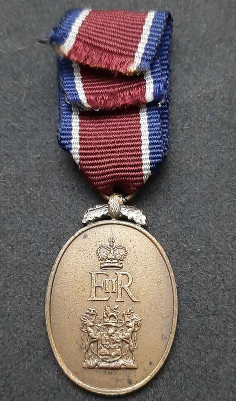 ** SADF Pre-1961: John Chard Miniature Medal w/ Ribbon. **