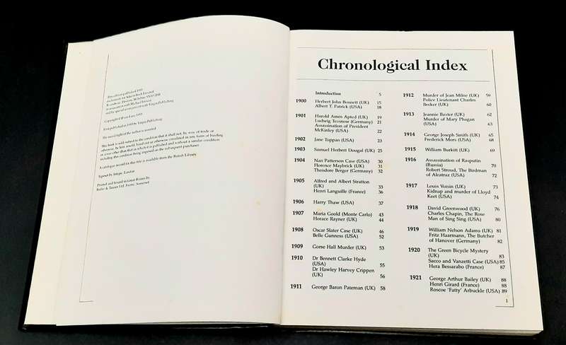 **True Crime: Chronicle of 20th Century Murder H/cover Book (Illustrated).**