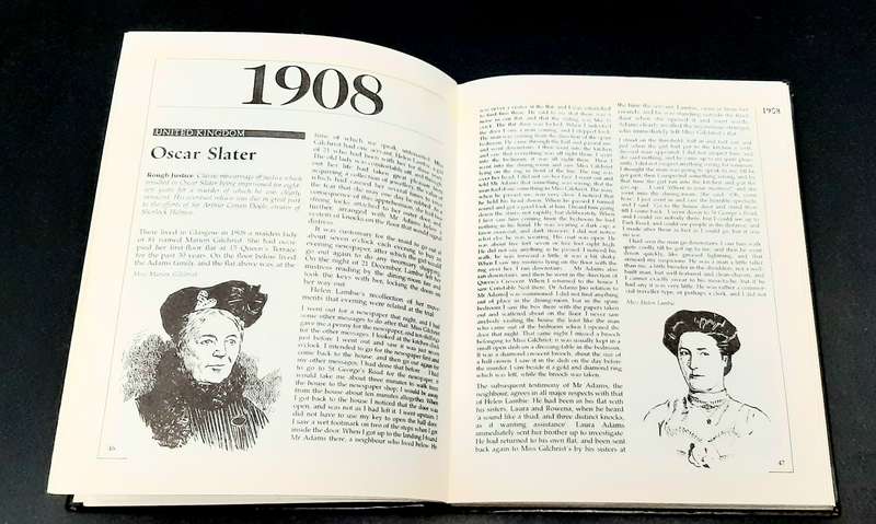 **True Crime: Chronicle of 20th Century Murder H/cover Book (Illustrated).**