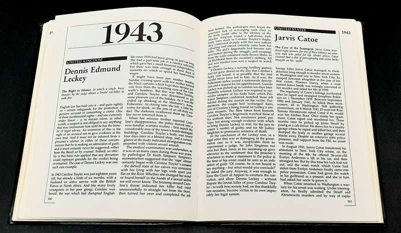 **True Crime: Chronicle of 20th Century Murder H/cover Book (Illustrated).**