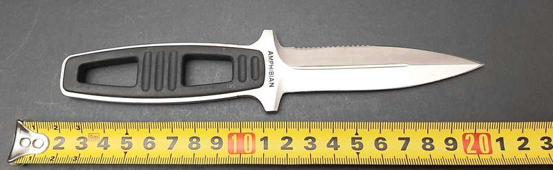 **RARE: 1990 Kershaw 'Amphibian' Diver's Knife (20cm)**