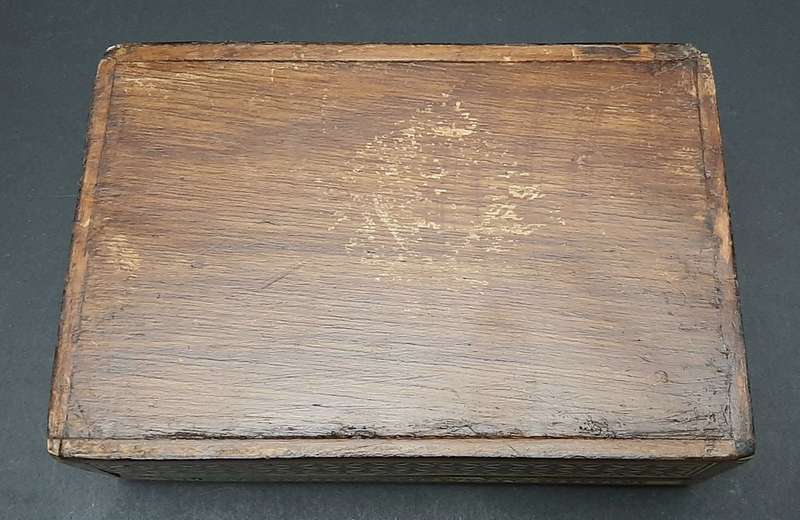 **STUNNING: Mid-20 th Century North African Marquetry Jewellery Box w/ M/ of Pearl Inlay**